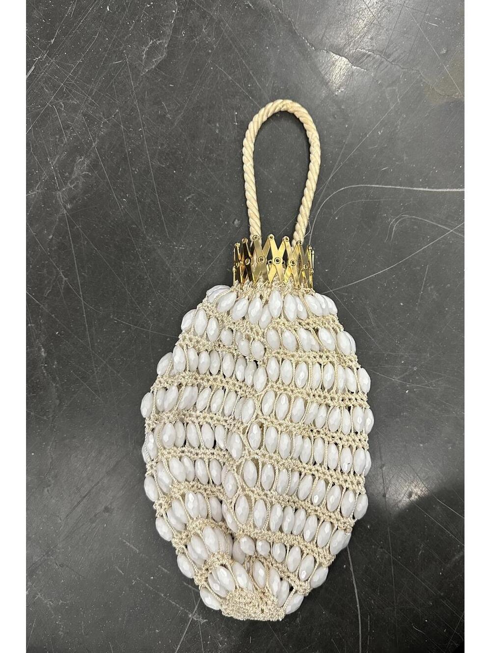 Vintage Beaded Wristlet pouch